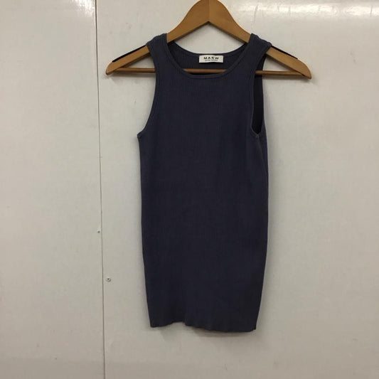 ユナイテッドアローズ UNITED ARROWS タンクトップ タンクトップ MARW 9118-699-0004 無地 水色 / ライトブルー /  レディース USED 古着 中古 10131132