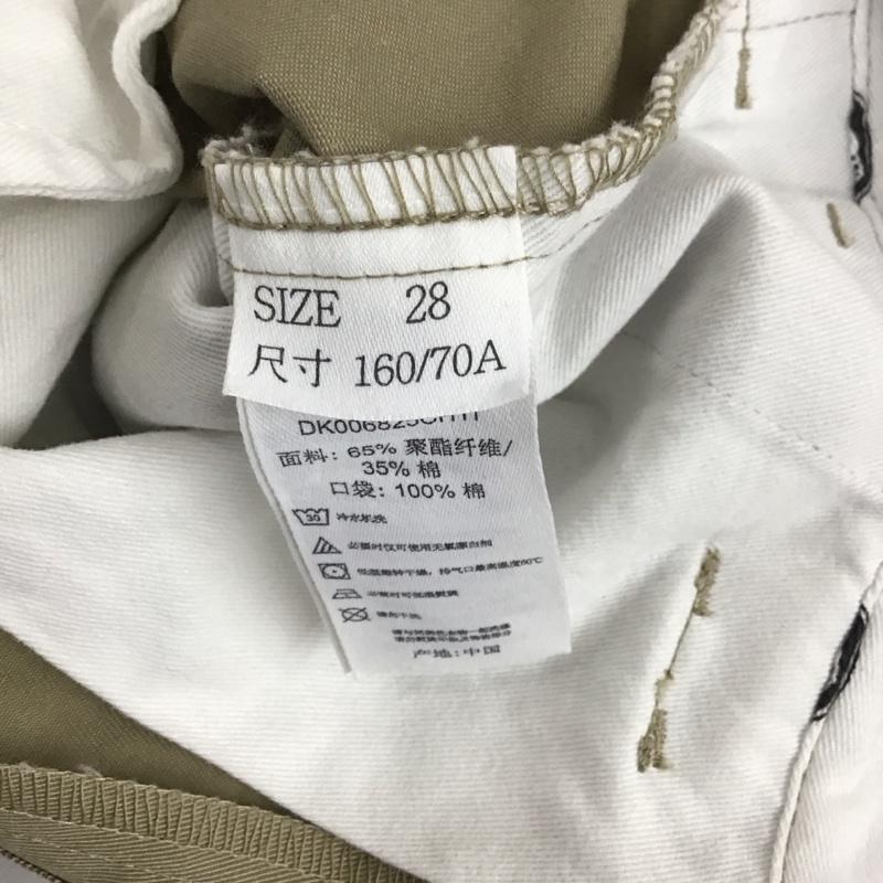ディッキーズ Dickies パンツ ショートパンツ dk006825ch11 ハーフパンツ ショートパンツ カジュアルパンツ 28インチ 無地 ベージュ / ベージュ /  メンズ USED 古着 中古 10113024