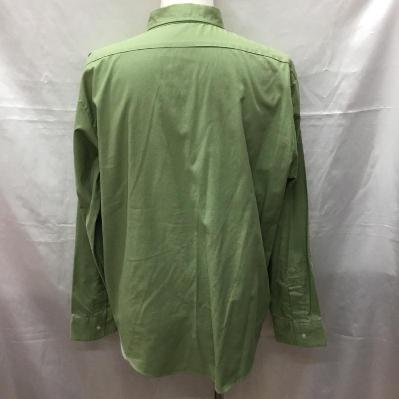 テンダーロイン TENDERLOIN シャツ、ブラウス 長袖 長袖シャツ カラーシャツ ポケットシャツ 長袖カットソー ミリタリーシャツ L ロゴ、文字 カーキ / カーキ /  メンズ USED 古着 中古 10114888