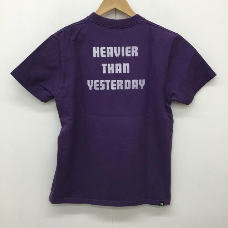 ヒステリックグラマー HYSTERIC GLAMOUR Tシャツ 半袖 M ロゴ、文字 紫 / パープル /  メンズ USED 古着 中古 10145805