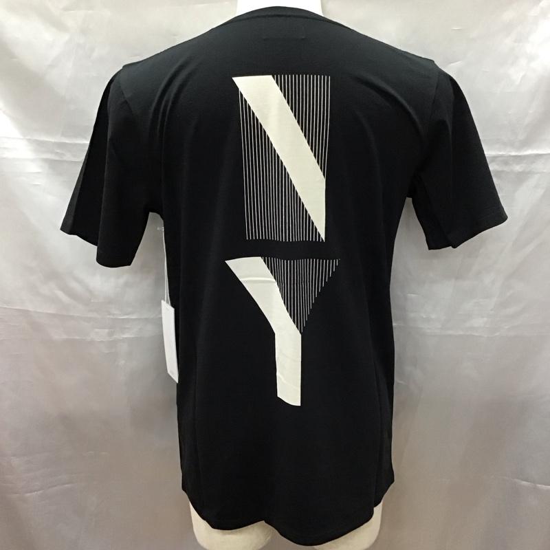 サタデーズサーフニューヨークシティー SATURDAYS SURF NYC Tシャツ 半袖 半袖カットソー プリントTシャツ クルーネックカットソー M ロゴ、文字 黒 / ブラック /  メンズ USED 古着 中古 10114117