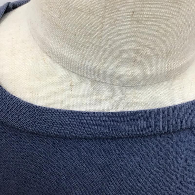 古着 USED Tシャツ 半袖 XXL プリント 水色 / ライトブルー /  メンズ USED 古着 中古 10123336