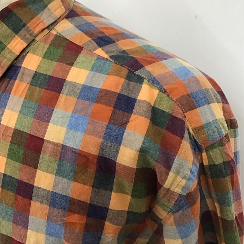 トミーヒルフィガー TOMMY HILFIGER シャツ、ブラウス 長袖 長袖シャツ カラーシャツ ポケットシャツ 長袖カットソー チェックシャツ XL チェック マルチカラー / マルチカラー /  メンズ USED 古着 中古 10118263