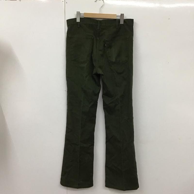 リーバイス Levi s パンツ ワークパンツ、ペインターパンツ 70年代 BIG-E STA-PREST 無地 カーキ / カーキ /  メンズ USED 古着 中古 10112666