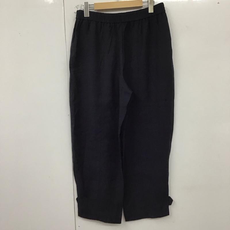 ザラ ZARA パンツ ワークパンツ、ペインターパンツ ワークパンツ ワイドパンツ カジュアルパンツ M 無地 紺 / ネイビー /  レディース USED 古着 中古 10128946