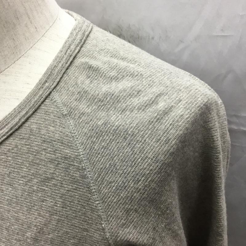 ハリウッドランチマーケット HOLLYWOOD RANCH MARKET カットソー 長袖 XL 無地 灰 / グレー /  メンズ USED 古着 中古 10108873