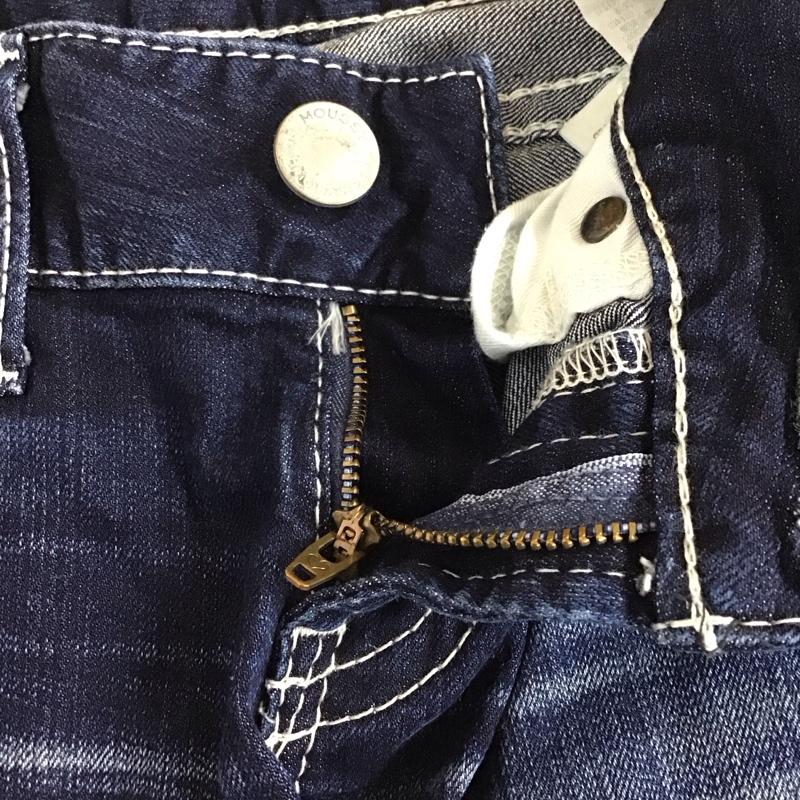 マウジー MOUSSY パンツ デニム、ジーンズ 0109ac12-1500-2 NYLONfitStraightSlim デニムパンツ ストレッチパンツ 無地 インディゴ / インディゴ /  レディース USED 古着 中古 10119051