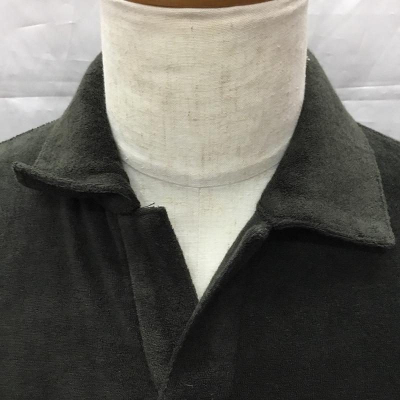 エーケーエム AKM ポロシャツ 半袖 半袖カットソー ポロシャツ カラーシャツ カジュアルシャツ S 無地 カーキ / カーキ /  メンズ USED 古着 中古 10111930