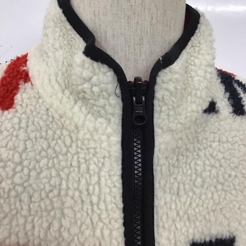シュプリーム Supreme ジャケット、上着 ジャケット、ブレザー Reversible Logo Fleece Jacket 18FW リバーシブル フリース L ロゴ、文字 アイボリー / アイボリー /  メンズ USED 古着 中古 10109730