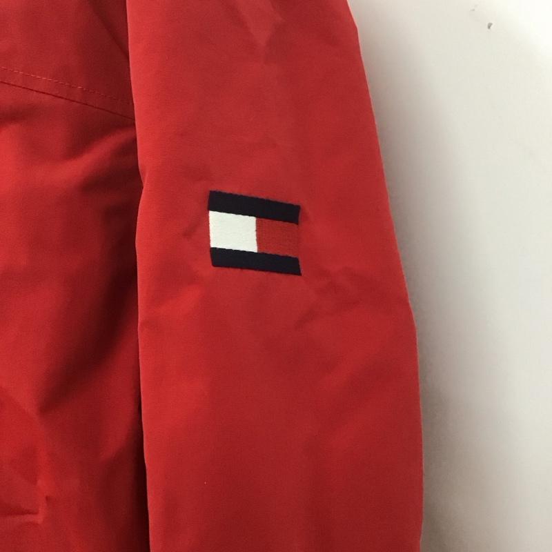 トミーヒルフィガー TOMMY HILFIGER ジャケット、上着 ジャンパー、ブルゾン L ロゴ、文字 赤 / レッド /  メンズ USED 古着 中古 10106752