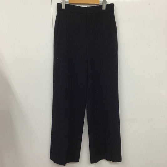 ザラ ZARA パンツ スラックス S 無地 紺 / ネイビー /  レディース USED 古着 中古 10106391