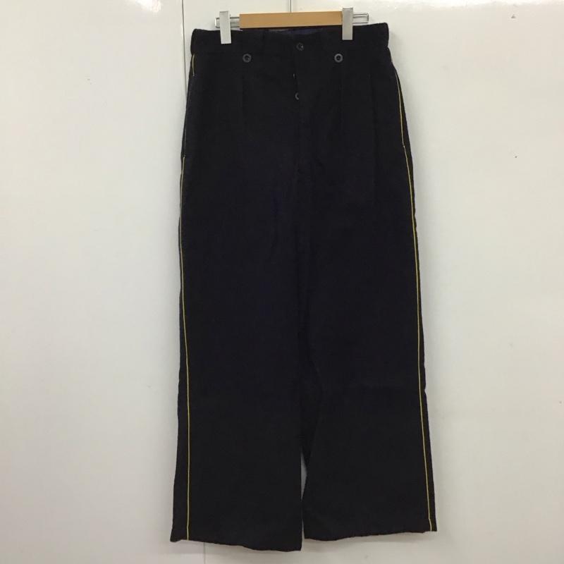 ミリタリー ミリタリー パンツ ワークパンツ、ペインターパンツ ミリタリーパンツ 50s 国境警備隊 古着 ヴィンテージパンツ ワイドパンツ 42インチ 無地 紺 / ネイビー /  メンズ USED 古着 中古 10119544