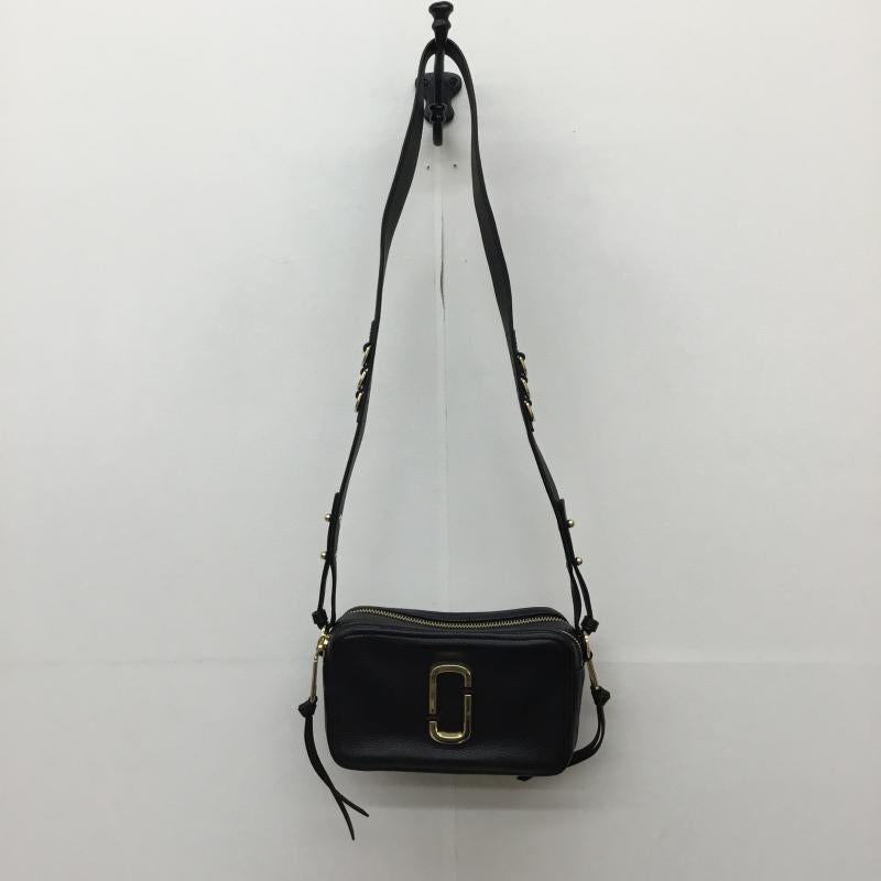 マークジェイコブス MARCJACOBS ショルダーバッグ ショルダーバッグ ロゴ、文字 黒 / ブラック / X 金 / ゴールド /  レディース USED 古着 中古 10143328