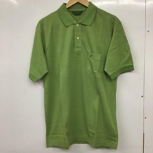 アーノルドパーマー Arnold Palmer ポロシャツ 半袖 L 無地 薄緑 / ライトグリーン /  メンズ USED 古着 中古 10134614