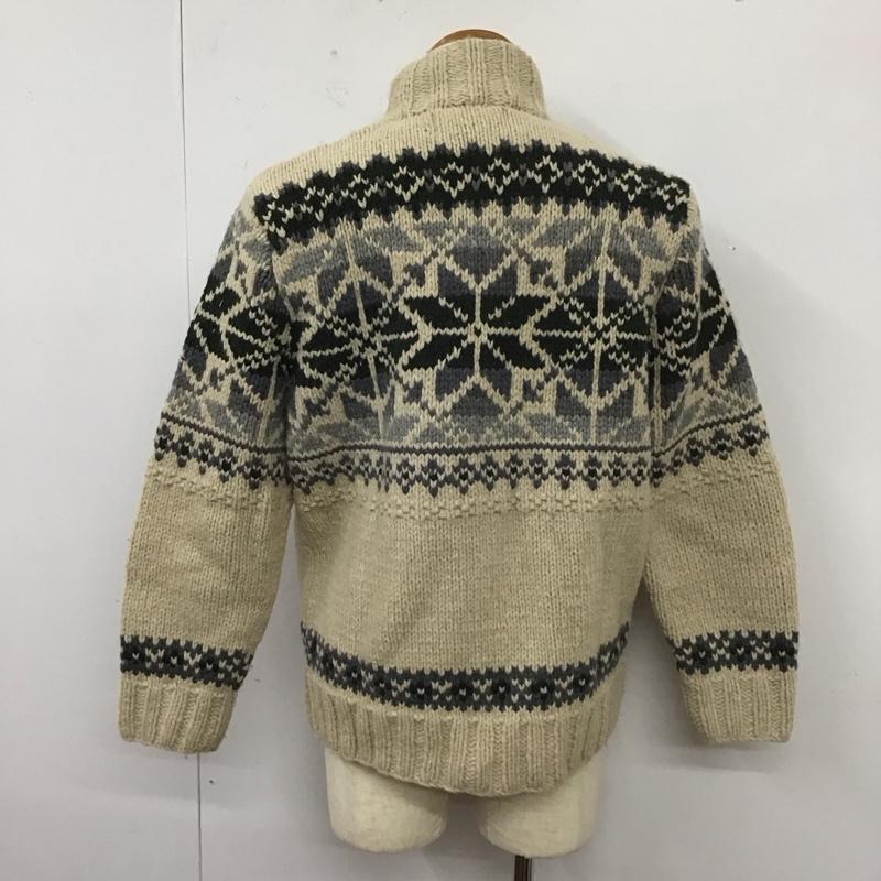 エディーバウアー Eddie Bauer ジャケット、上着 ジャケット、ブレザー ジップアップニットジャケット カラーニットジャケット アウター 古着 M プリント マルチカラー / マルチカラー /  メンズ USED 古着 中古 10112548