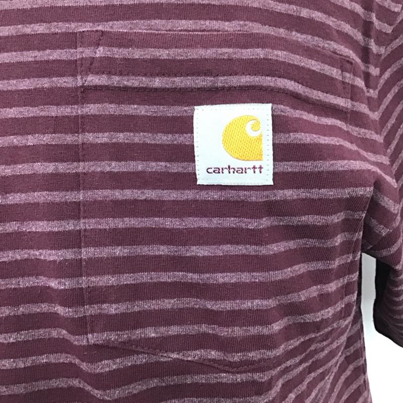 カーハート Carhartt Tシャツ 半袖 半袖カットソー プリントTシャツ クルーネックカットソー S ロゴ、文字 マルチカラー / マルチカラー /  メンズ USED 古着 中古 10115322
