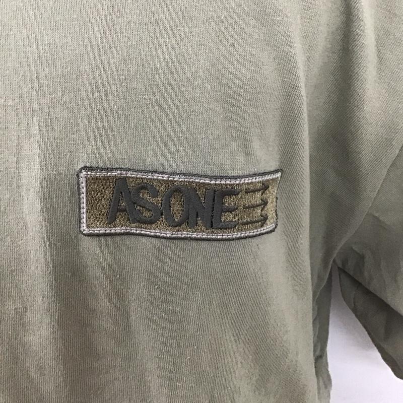 サカイ Sacai Tシャツ 半袖 23SS EricHazePatchTShirt 半袖カットソー エリックヘイズ 3 刺繍 カーキ / カーキ /  メンズ USED 古着 中古 10126190