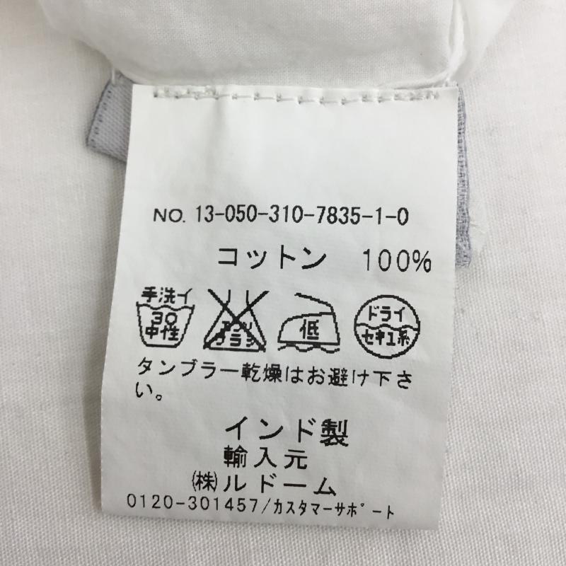 ユーズドクロージング used clothes シャツ、ブラウス 長袖 RAJESH PRATAP SINGH　長袖シャツ M 無地 白 / ホワイト /  メンズ USED 古着 中古 10129670