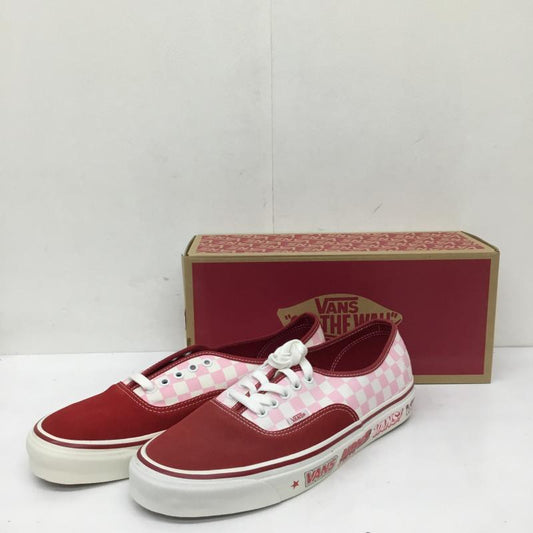 バンズ VANS スニーカー スニーカー VN0A5KX48EK1 UA Authentic 44 DX Anaheim FACTORY オーセンティック 29.5cm ロゴ、文字 白 / ホワイト / X 赤 / レッド /  メンズ USED 古着 中古 10136332