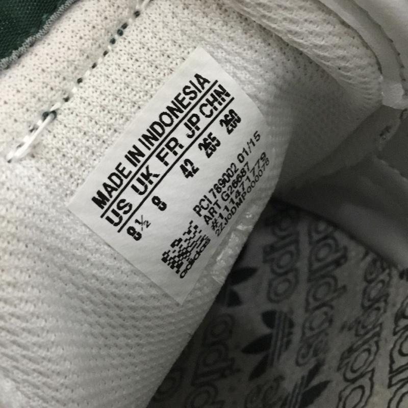アディダス adidas スニーカー スニーカー G26687 COUNTRY OG 26.5cm 26.5cm ロゴ、文字 白 / ホワイト / X 緑 / グリーン /  メンズ USED 古着 中古 10136290