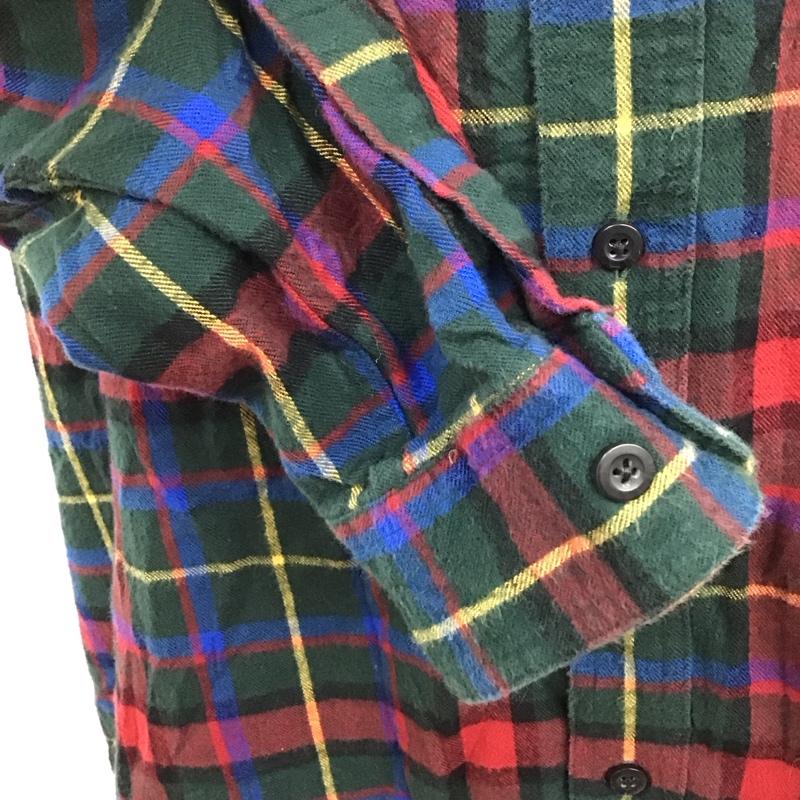 エルエルビーン L.L.Bean シャツ、ブラウス 長袖 長袖シャツ カラーシャツ ポケットシャツ 長袖カットソー チェックシャツ XL チェック マルチカラー / マルチカラー /  メンズ USED 古着 中古 10118283