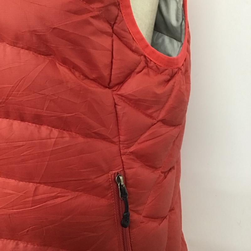 パタゴニア patagonia ベスト ベスト 84626F8 ダウンベスト ジップアップジャケット アウター S 無地 赤 / レッド /  レディース USED 古着 中古 10109945
