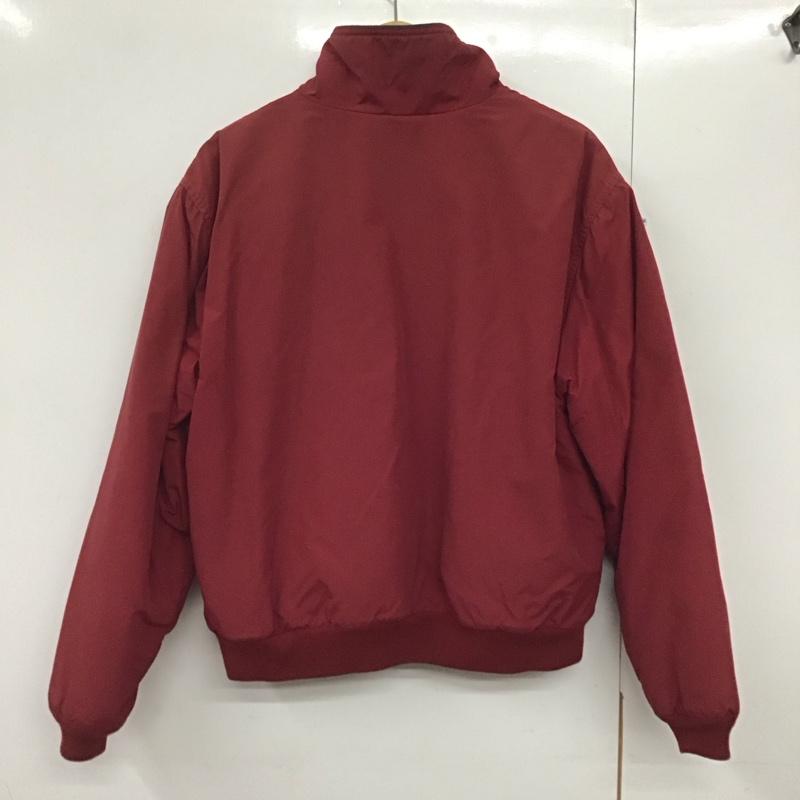 エルエルビーン L.L.Bean ジャケット、上着 ジャンパー、ブルゾン ジップアップジャケット アウター 古着 ロゴ、文字 えんじ / ワインレッド /  メンズ USED 古着 中古 10141393