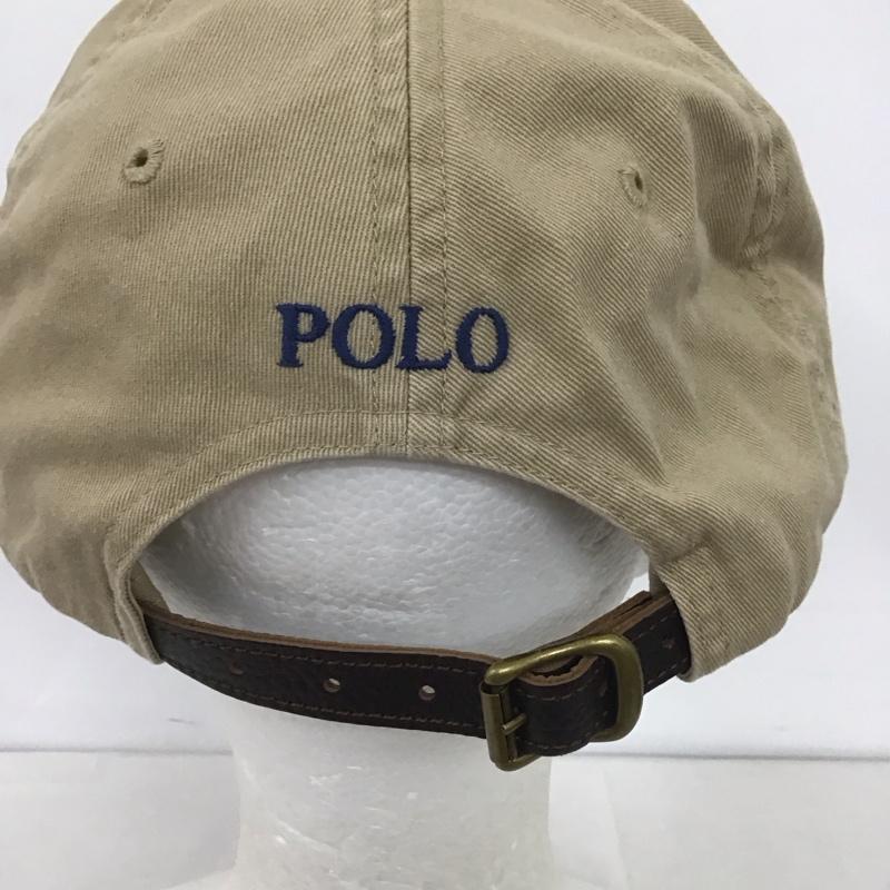 ポロラルフローレン POLO RALPH LAUREN 帽子 キャップ 無地 ベージュ / ベージュ /  メンズ USED 古着 中古 10148217