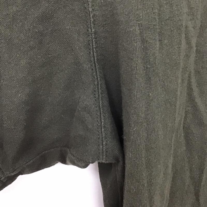 カーハート Carhartt Tシャツ 半袖 半袖カットソー プリントTシャツ クルーネックカットソー L ロゴ、文字 カーキ / カーキ /  メンズ USED 古着 中古 10133230