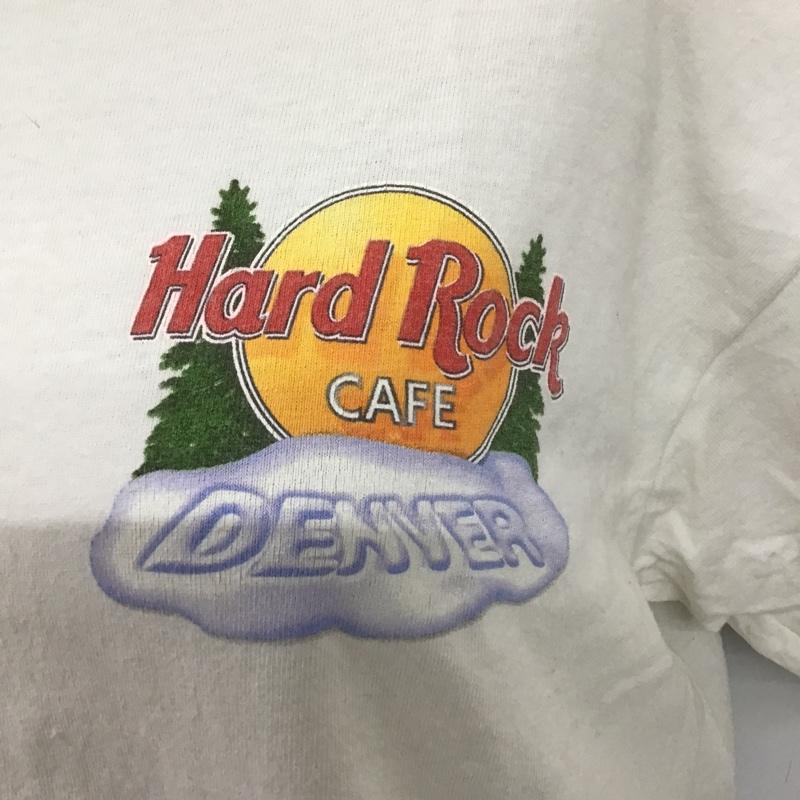 ハードロックカフェ HARD ROCK CAFE Tシャツ 半袖 S プリント 白 / ホワイト /  メンズ USED 古着 中古 10106126
