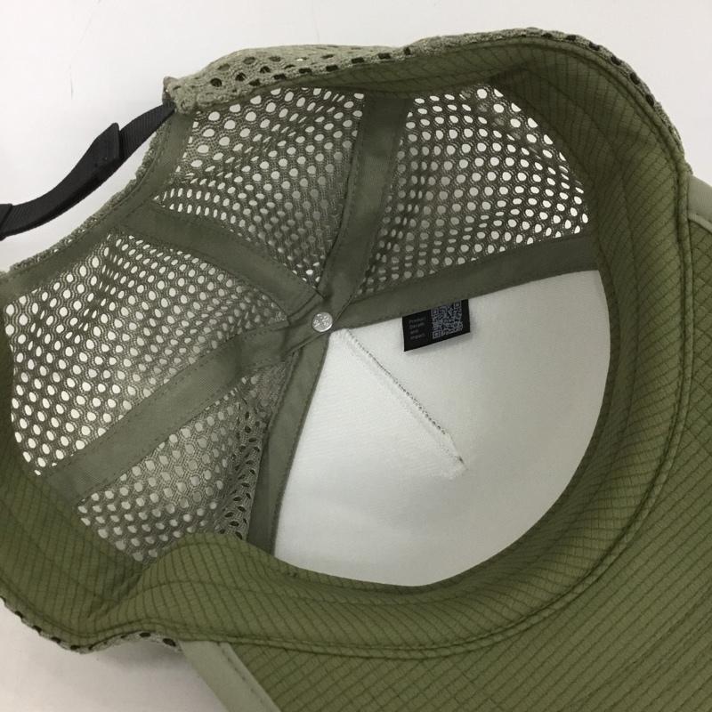 パタゴニア patagonia 帽子 キャップ メッシュキャップ ロゴ、文字 カーキ / カーキ /  メンズ USED 古着 中古 10143290
