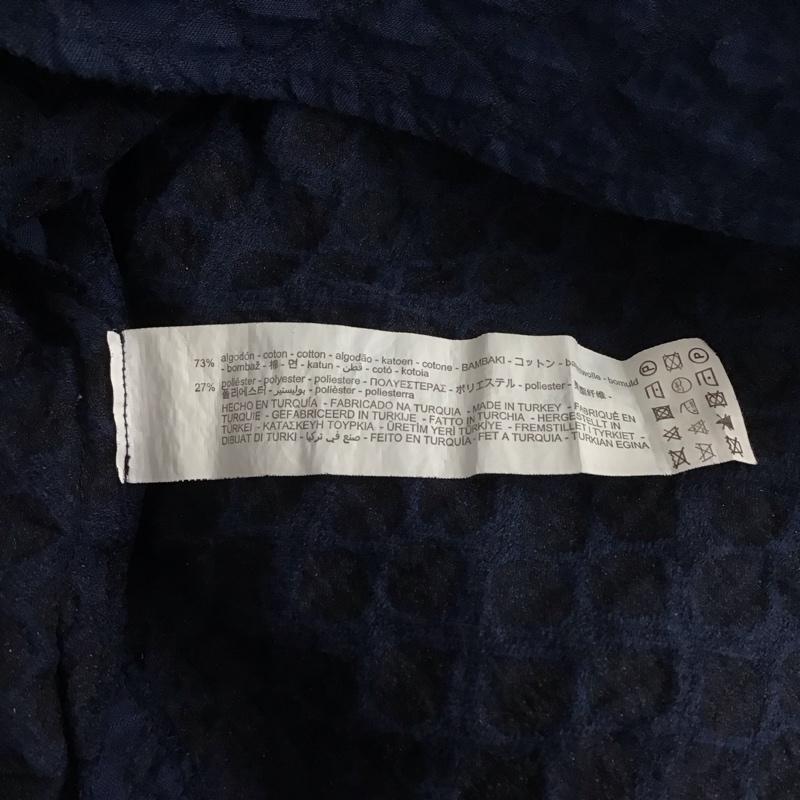 ザラ ZARA セットアップ セットアップ パフスリーブトップス ボリュームスカート M 無地 紺 / ネイビー /  レディース USED 古着 中古 10138680