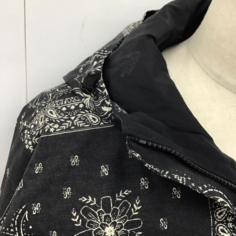 ザノースフェイス THE NORTH FACE ジャケット、上着 ジャンパー、ブルゾン np61845 ノベルティースクープジャケット L 総柄 X ロゴ、文字 黒 / ブラック /  メンズ USED 古着 中古 10119733