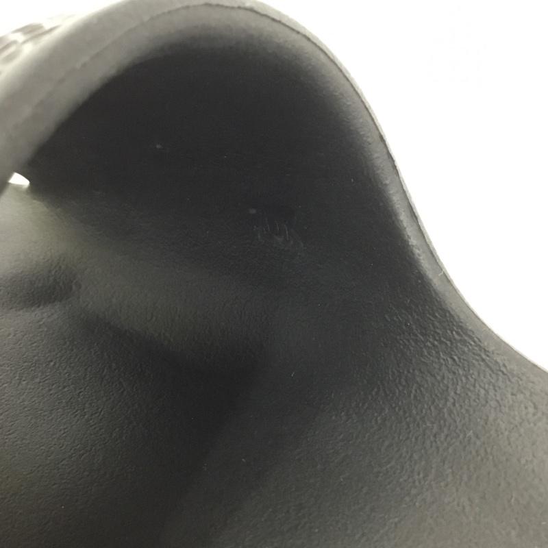 アディダス adidas サンダル サンダル 7UK ロゴ、文字 黒 / ブラック /  メンズ USED 古着 中古 10139961