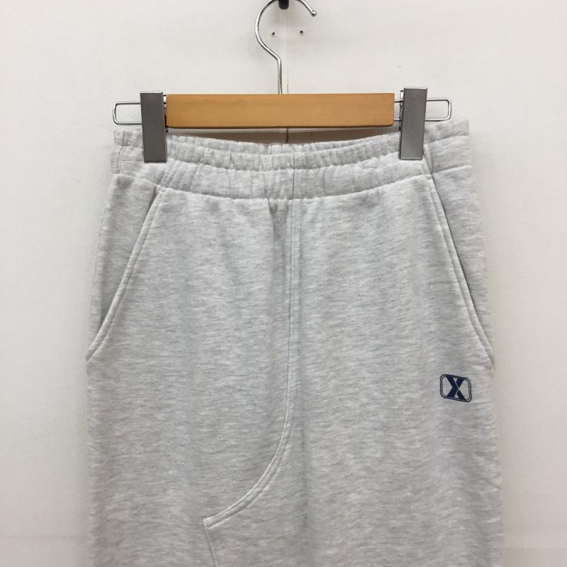 エックスガール X-girl スカート ロングスカート 105222032001 MERMAID SWEAT SKIRT S ロゴ、文字 灰 / グレー / X 白 / ホワイト / X 紺 / ネイビー /  レディース USED 古着 中古 10130219