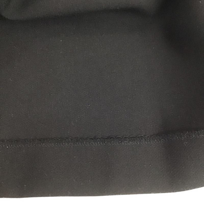 スピック＆スパン Spick & Span ワンピース ロングスカート 20-040-200-3143-4-0 ダブルクロスVネックワンピース 38 無地 黒 / ブラック /  レディース USED 古着 中古 10142237