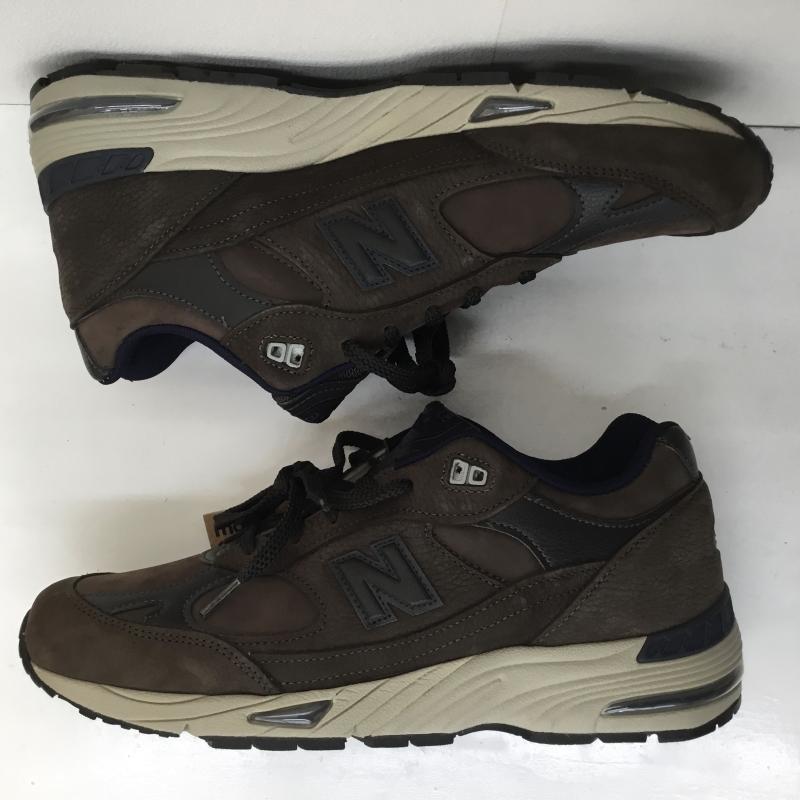 ニューバランス New Balance スニーカー スニーカー M991NBB US：10.5 ロゴ、文字 ダークブラウン / ダークブラウン /  メンズ USED 古着 中古 10105900