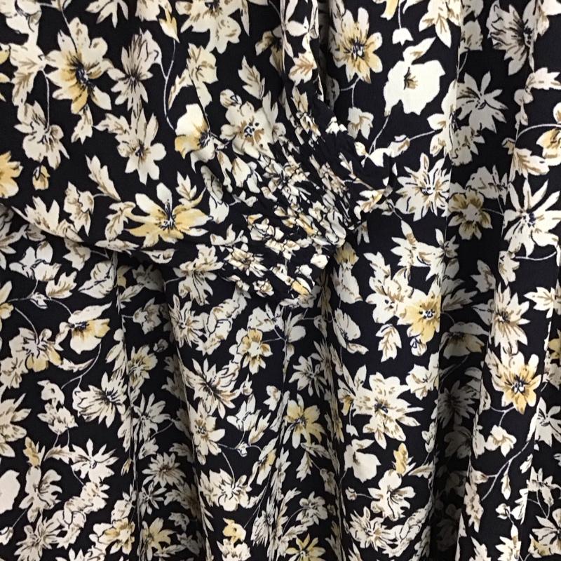 イェッカヴェッカ YECCA VECCA ワンピース ロングスカート FREE 総柄 X 花柄 黒 / ブラック /  レディース USED 古着 中古 10128877