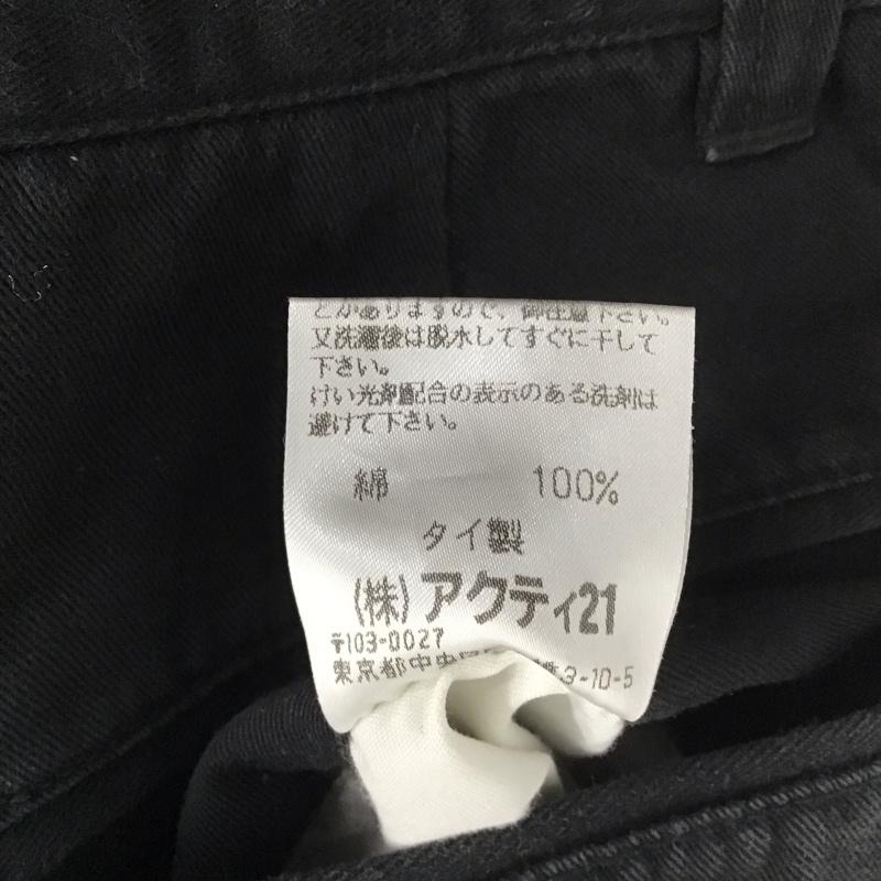 ポロラルフローレン POLO RALPH LAUREN パンツ チノパン チノパン ワイドパンツ カジュアルパンツ 30インチ 無地 黒 / ブラック /  メンズ USED 古着 中古 10145737