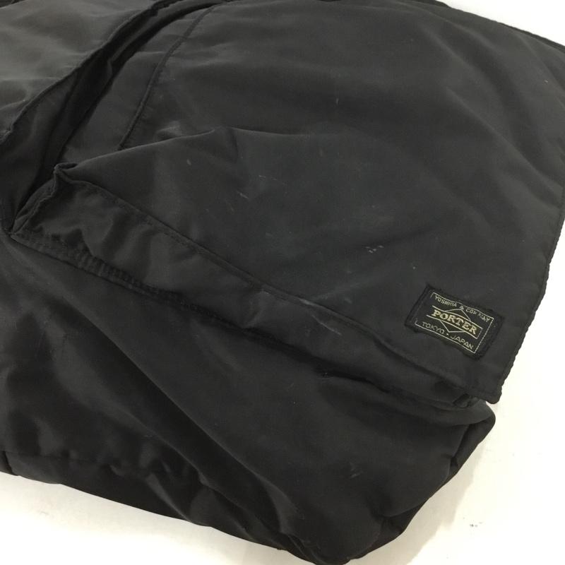 ポーター PORTER トートバッグ トートバッグ 2WAY タンカー TANKER ロゴ、文字 黒 / ブラック /  メンズ USED 古着 中古 10138125