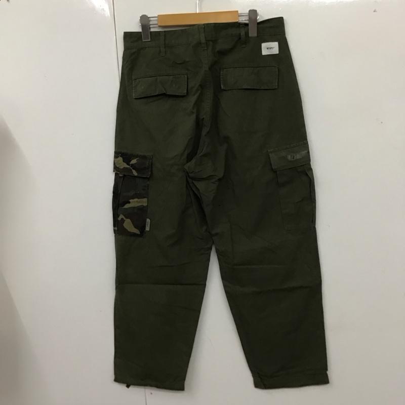 ダブルタップス WTAPS パンツ ワークパンツ、ペインターパンツ カーゴパンツ ミリタリーパンツ カジュアルパンツ 2 無地 カーキ / カーキ /  メンズ USED 古着 中古 10115934