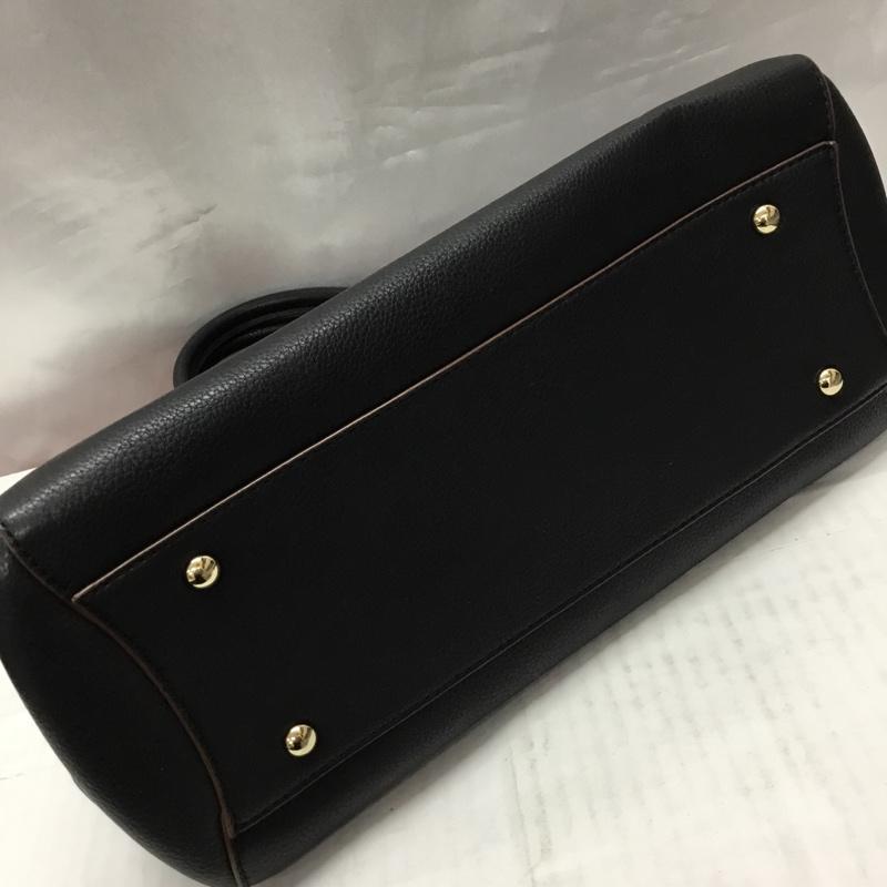 サマンサベガ Samantha Vega ハンドバッグ ハンドバッグ ミニボストン ショルダー 2WAY ロゴ、文字 黒 / ブラック /  レディース USED 古着 中古 10108549