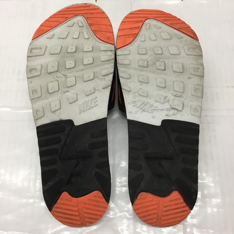 ナイキ NIKE サンダル サンダル BQ4635-102 AIR MAX 90 SLIDE 27cm 27.0cm ロゴ、文字 灰 / グレー / X 黒 / ブラック / X 橙 / オレンジ /  メンズ USED 古着 中古 10110614