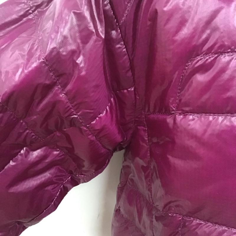 ザノースフェイス THE NORTH FACE ジャケット、上着 ジャンパー、ブルゾン nd18174 LightHeatJKT アウター ジップアップジャンパー ダウンジャケット M ロゴ、文字 紫 / パープル /  メンズ USED 古着 中古 10106726