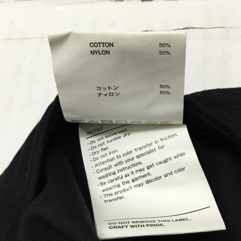 ダブルタップス WTAPS 帽子 キャップ 202HCDT-HT07 6パネル ロゴ、文字 黒 / ブラック /  メンズ USED 古着 中古 10118939
