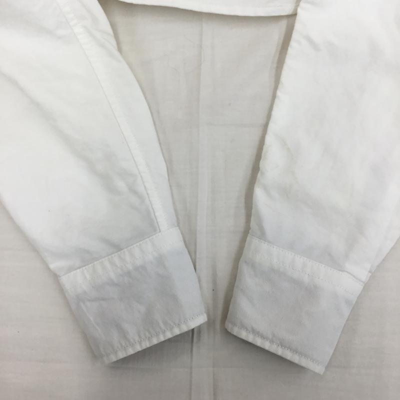 エーエイプバイアベイシングエイプ AAPE BY A BATHING APE シャツ、ブラウス 長袖 M ロゴ、文字 白 / ホワイト /  メンズ USED 古着 中古 10135126