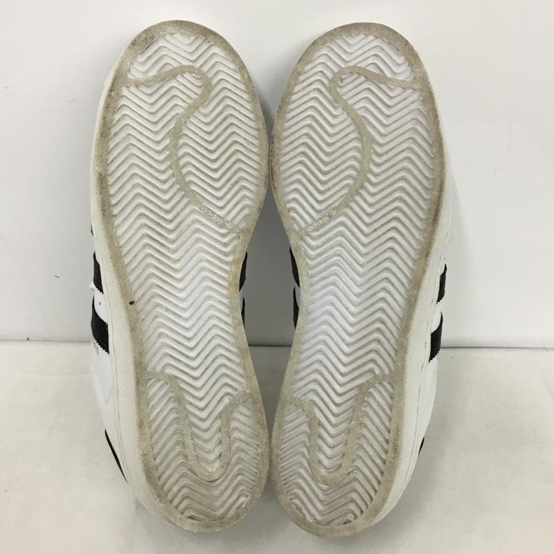 アディダス adidas スニーカー スニーカー C77124 SUPERSTAR スーパースター 26.5cm 26.5cm ロゴ、文字 白 / ホワイト / X 黒 / ブラック /  メンズ USED 古着 中古 10148407