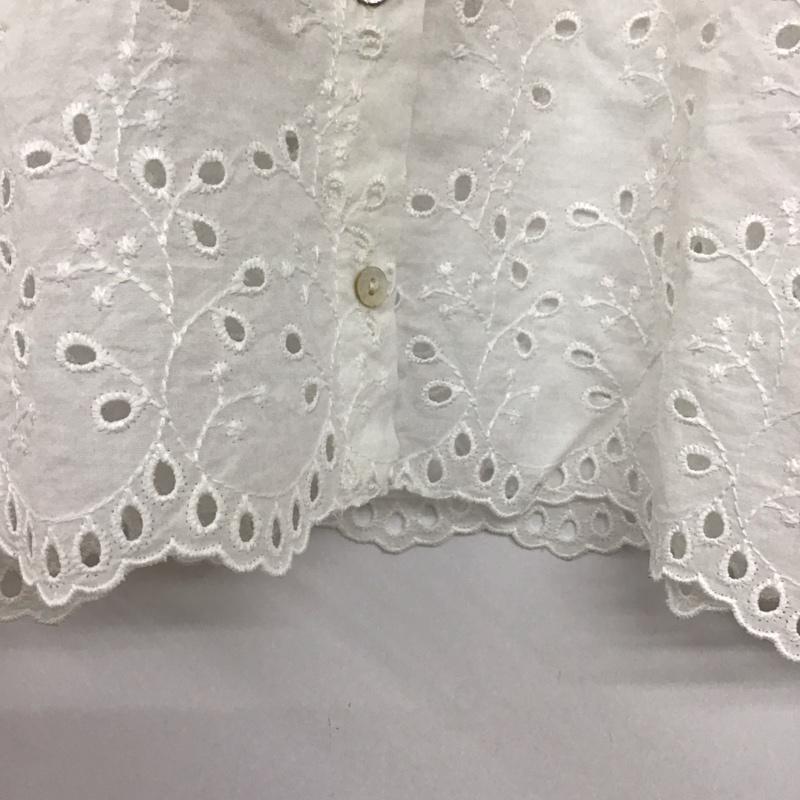 ザラ ZARA シャツ、ブラウス 長袖 XS 無地 白 / ホワイト /  レディース USED 古着 中古 10140632