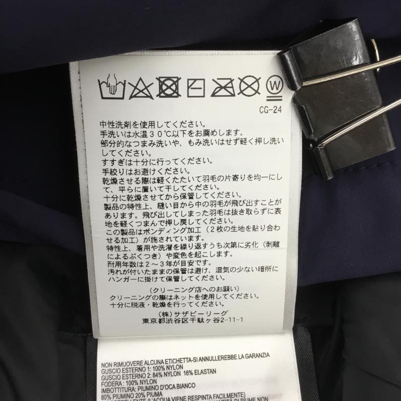 カナダグース CANADA GOOSE ジャケット、上着 ダウンジャケット BRETON COAT　2215M　カナダグース M ロゴ、文字 X ワンポイント 紺 / ネイビー /  メンズ USED 古着 中古 10116036