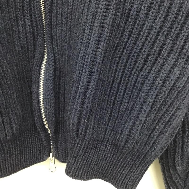 古着 USED ニット、セーター 長袖 ニット S 無地 紺 / ネイビー /  レディース USED 古着 中古 10134262